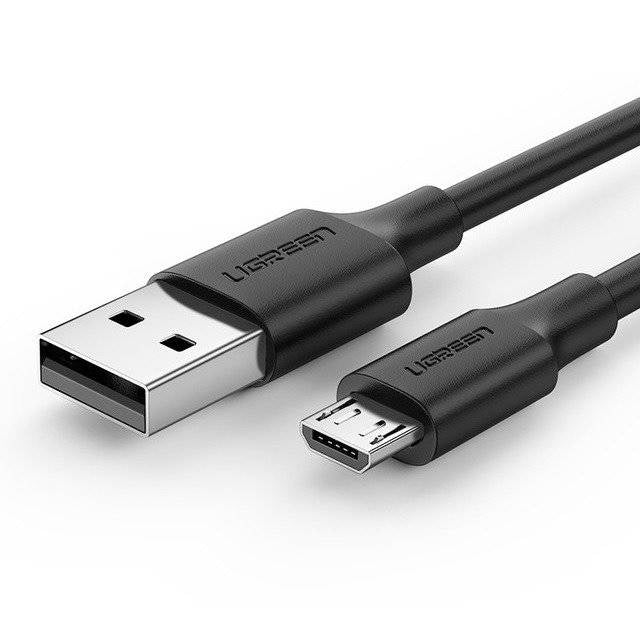 UGREEN US289 USB-A to Micro USB Cable 2A Max Black 1m-60136 – TechCure India
