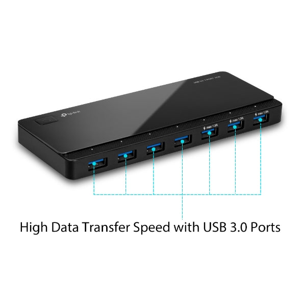 TPLink UH700 USB 3.0 7-Port Hub - 2