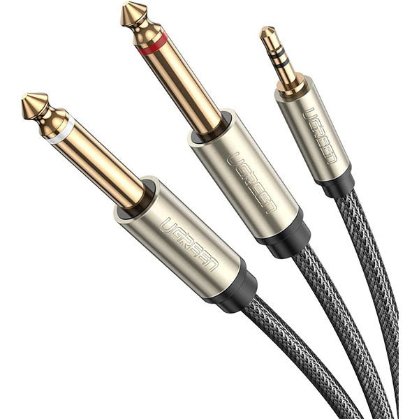 Ugreen AV126 3.5Mm Trs To Dual 6.35Mm Ts Audio Cable 1M – TechCure India