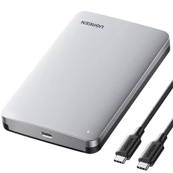 Ugreen CM300 2.5-Inch Sata External Hard Drive Enclosure (70498) – TechCure India