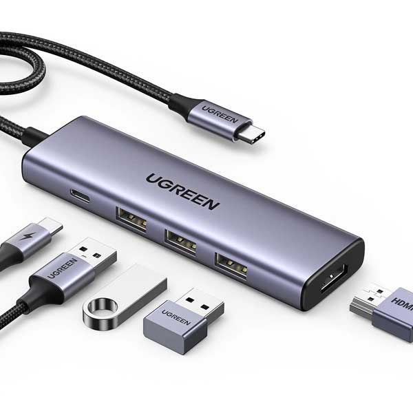 Ugreen CM511 USB-C Multifunction Adapter (15596) – TechCure India