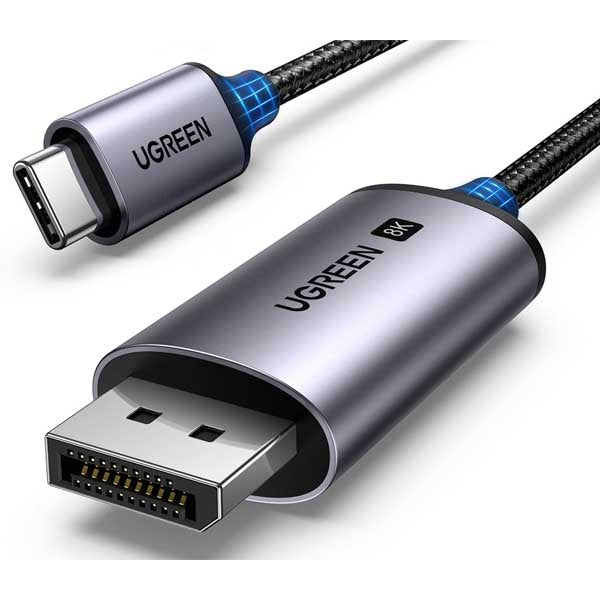 Ugreen CM556 USB-C to DisplayPort 8K Cable 1m (25157) – TechCure India