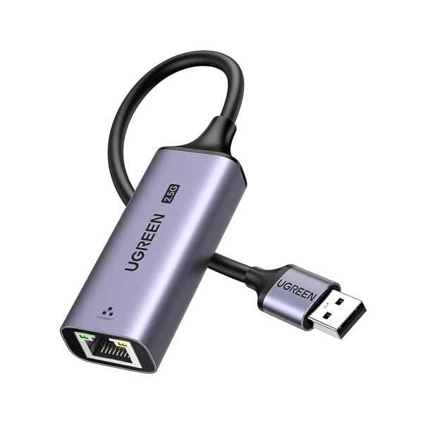 Ugreen CM648 USB-A to RJ45 2.5G Ethernet Adapter (25051) – TechCure India