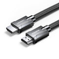 Ugreen HD135 8K HDMI M/M Round Cable with Braided 2m (Gray)-70321 – TechCure India