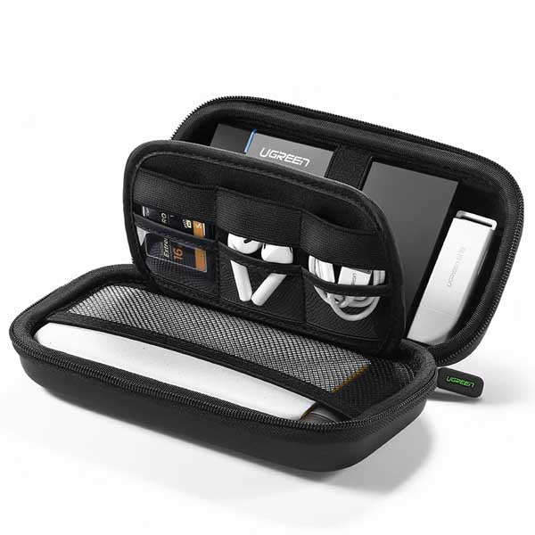 Ugreen LP128 Hard Disk Storage Bag Large Size (50274) – TechCure India