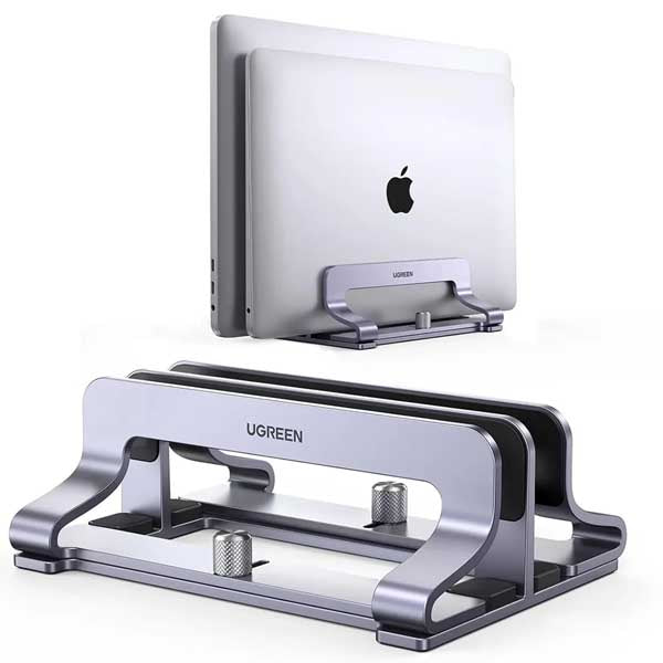 Ugreen LP258 Vertical Laptop Stand Dual-slot (60643) – TechCure India