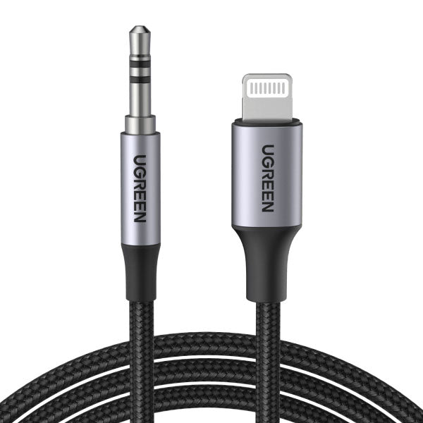 Ugreen Lightning to 3.5mm Male Aux Cable – TechCure India