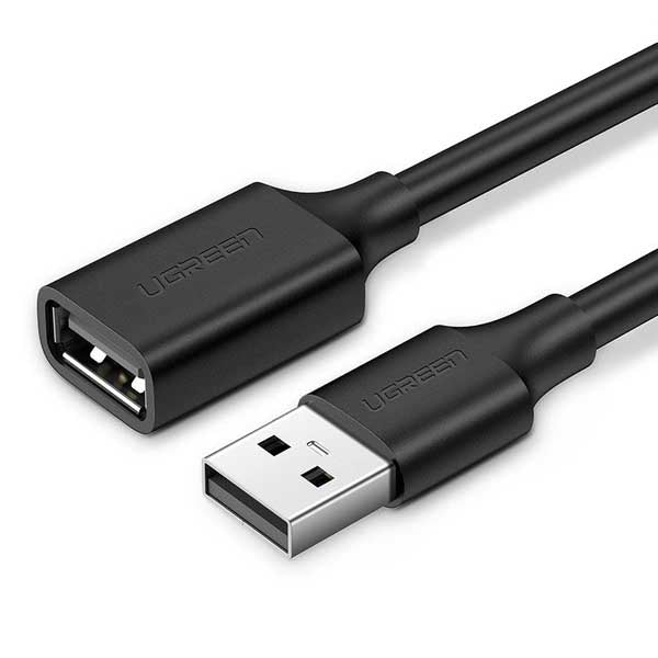Ugreen US103 cable adapter USB female to USB male 1m black (10314) – TechCure India