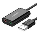 Ugreen USB to Audio Jack Sound Card Adapter – TechCure India