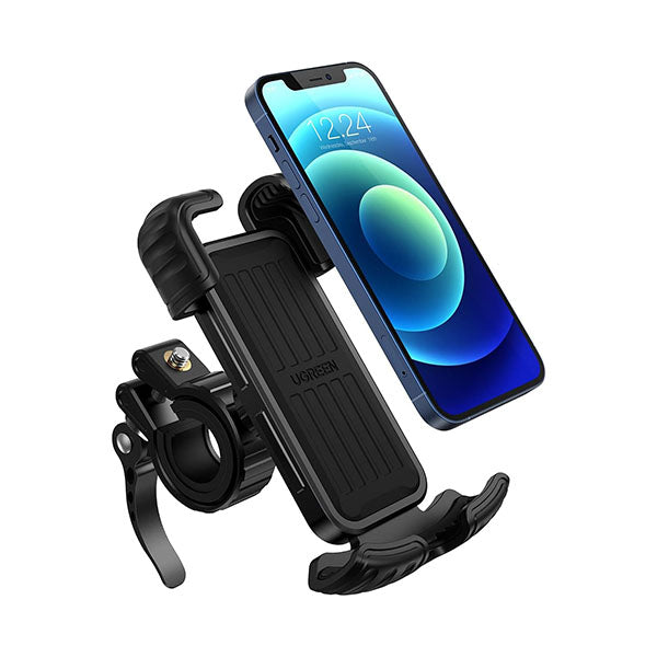 Ugreen universal bicycle phone holder for bike motorcycle handlebar black – TechCure India