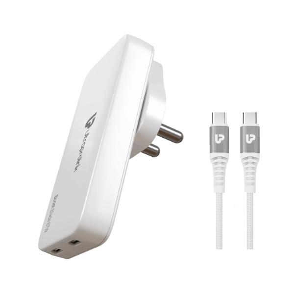 UltraProlink Boost Blade 67 Ultra-Slim 67W GaN Travel Charger UM1200C – TechCure India