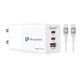 UltraProlink Boost PD 100 3 USB Ports 100W GaN Travel Charger UM1184C – TechCure India