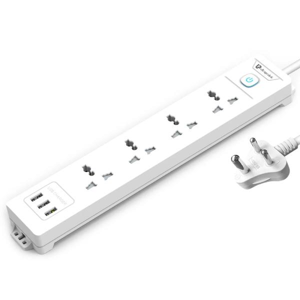 UltraProlink Surge Shield With 4 Sockets,3 USB Ports UM1049U – TechCure India