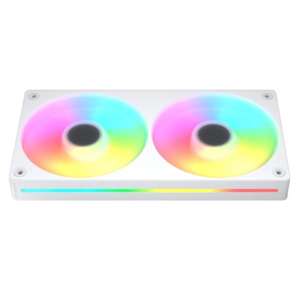 Cougar Unity 240 ARGB 120mm Single‑Frame PWM ARGB Case Fan - White – TechCure India