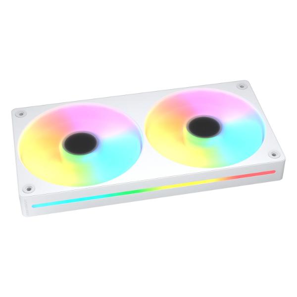 Cougar Unity 240 ARGB 120mm Single‑Frame PWM ARGB Case Fan - White – TechCure India