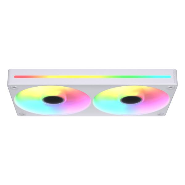 Cougar Unity 240 ARGB 120mm Single‑Frame PWM ARGB Case Fan - White – TechCure India