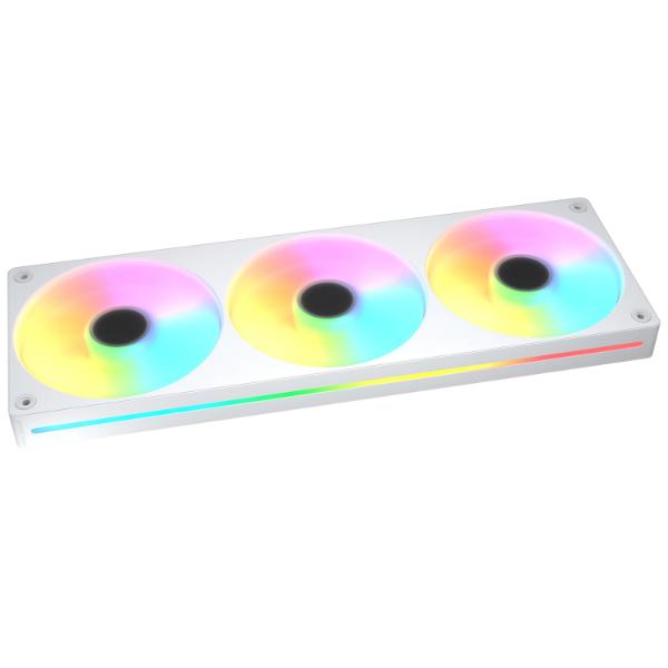 Cougar Unity 360 ARGB 120mm Single‑Frame PWM ARGB Case Fan - White – TechCure India