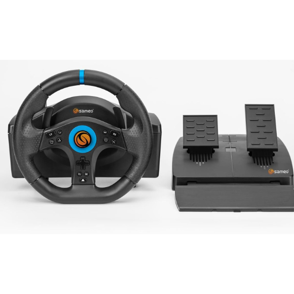 Sameo SV22 Racing Wheel with Pedals – TechCure India