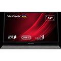 ViewSonic VG1655 16" FHD Portable Monitor IPS 60Hz Silver – TechCure India