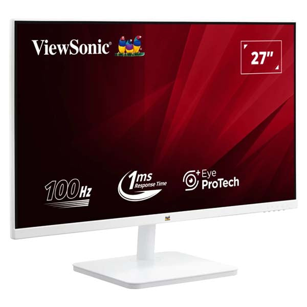 ViewSonic VA2732-H-W 27 Inch IPS FHD 1080p Monitor (White) – TechCure India