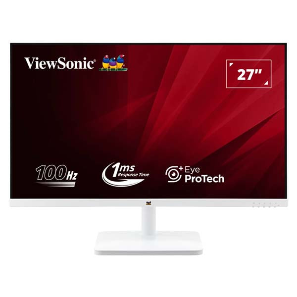 ViewSonic VA2732-H-W 27 Inch IPS FHD 1080p Monitor (White) – TechCure India