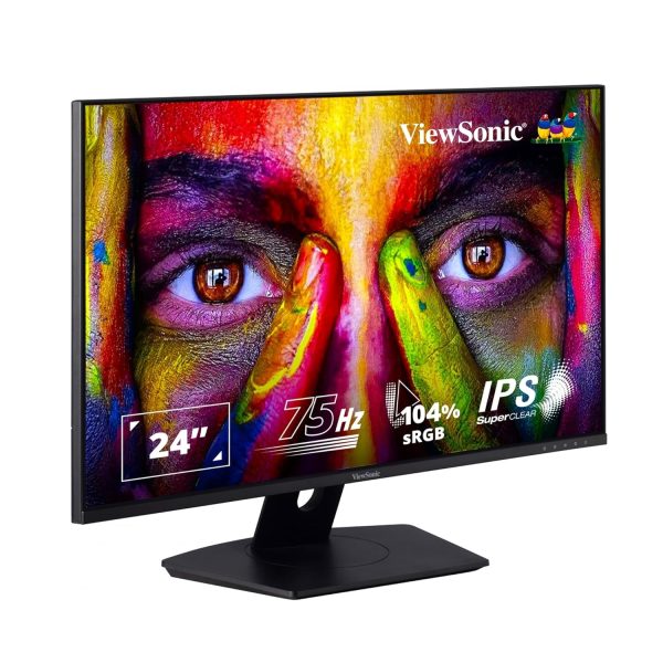 ViewSonic VX2480-2K-SHD 24 Inch QHD 2k Monitor – TechCure India