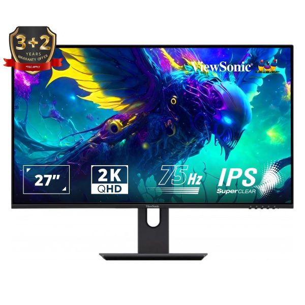 ViewSonic VX2780-2K-SHDJ 27 inch 2K 2560 x 1440 QHD IPS Monitor – TechCure India