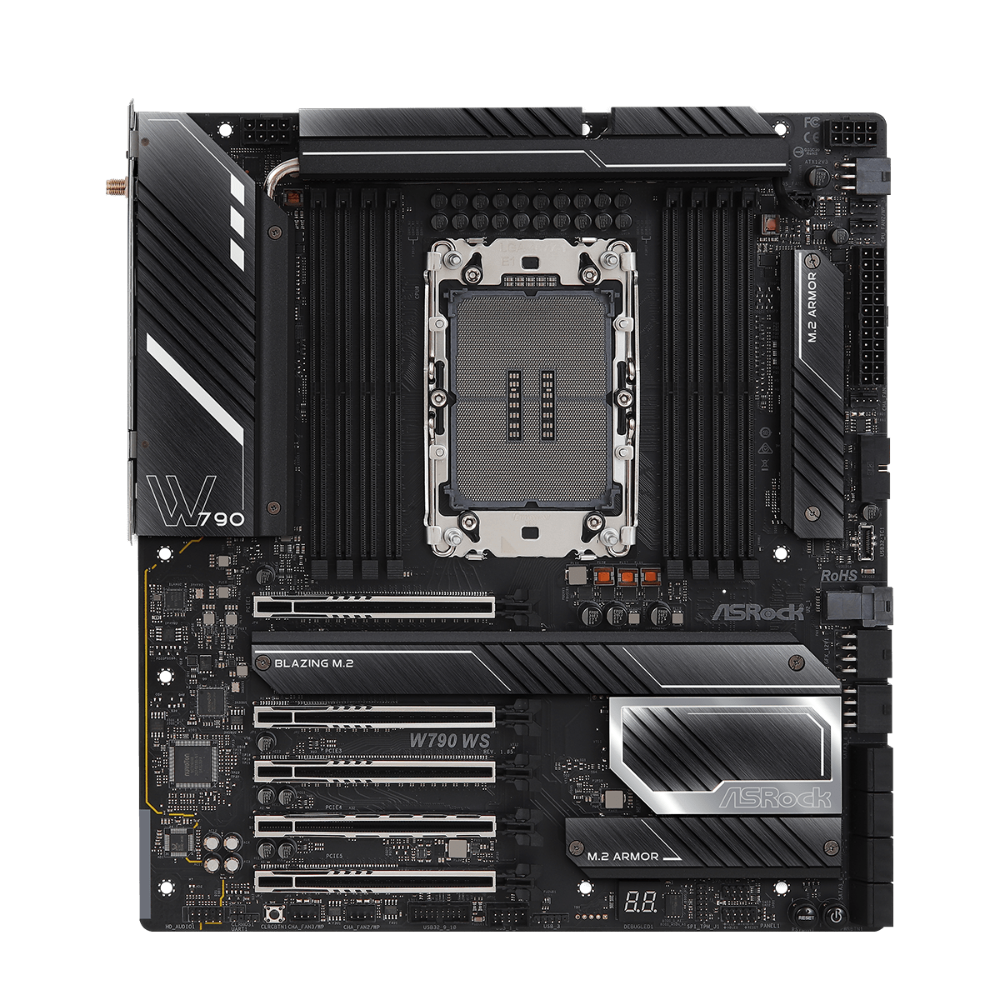 ASROCK W790 WS DDR5 Intel Motherboard - 2