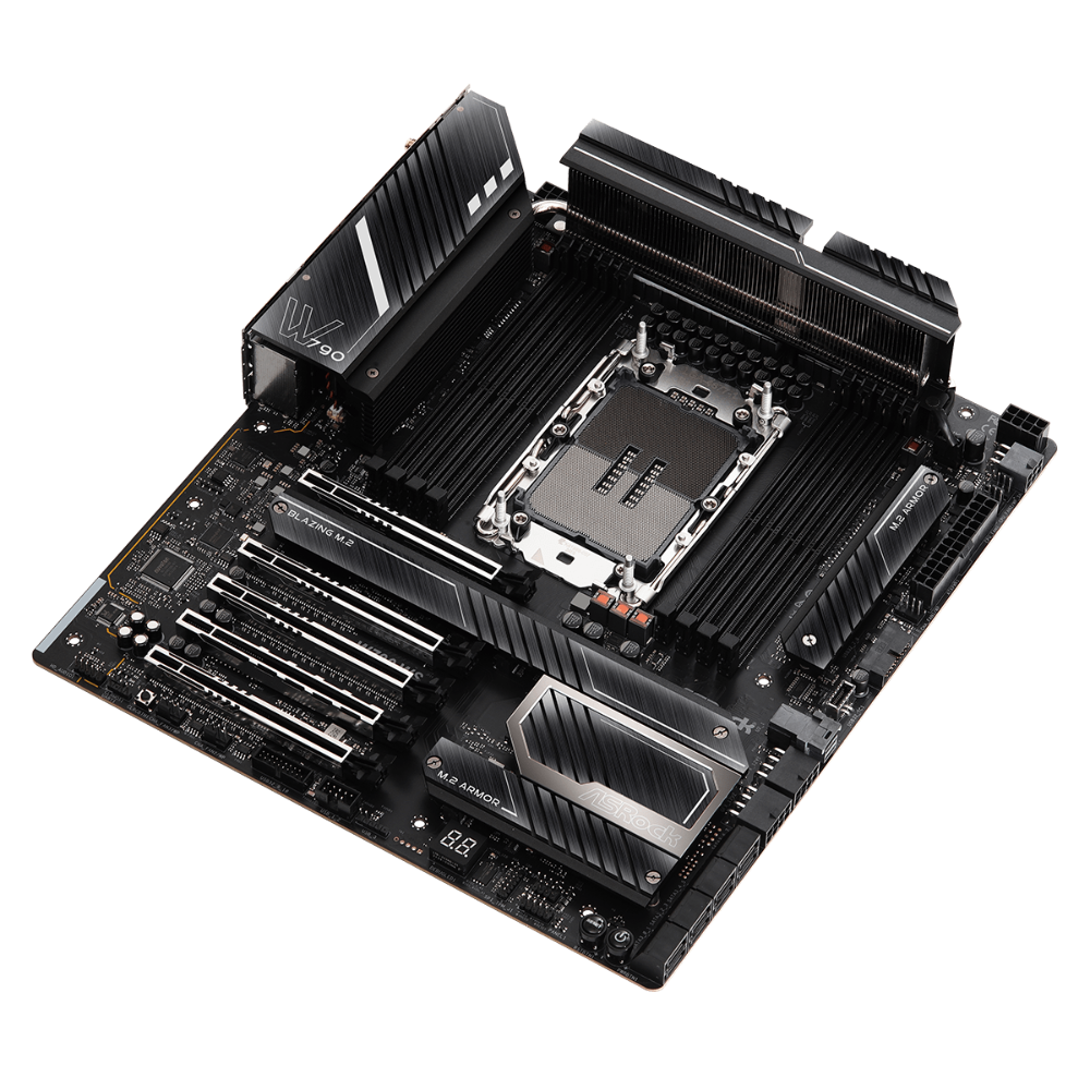 ASROCK W790 WS DDR5 Intel Motherboard - 5