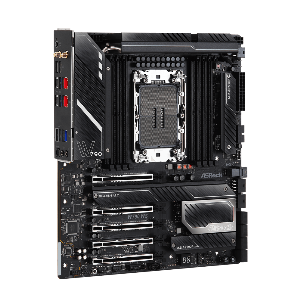 ASROCK W790 WS DDR5 Intel Motherboard - 4