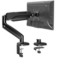 WAR HAMMER Heavy Duty Pro Series Ergonomic Single Monitor Arm with Gas Spring (Black) – TechCure India