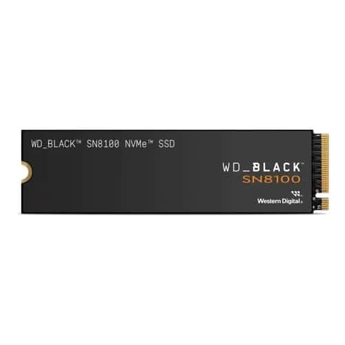 Western Digital Black SN8100 2TB M.2 NVMe Gen5 SSD WDS200T1X0M-00CMT0 – TechCure India