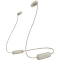 Sony WI-C100 Wireless Headphones in-Ear Bluetooth Headset with mic for Phone Calls (Taupe) – TechCure India
