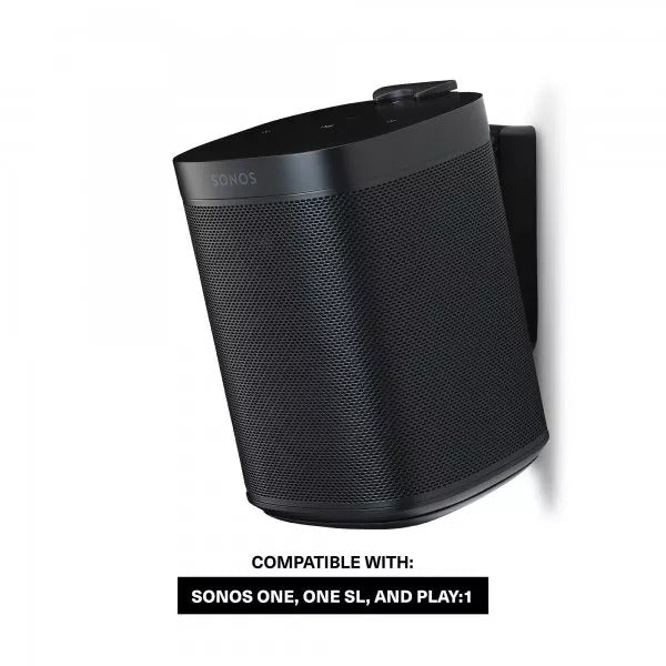 Flexson Wall Mount for Sonos One, One SL and Play:1 (Black) – TechCure India