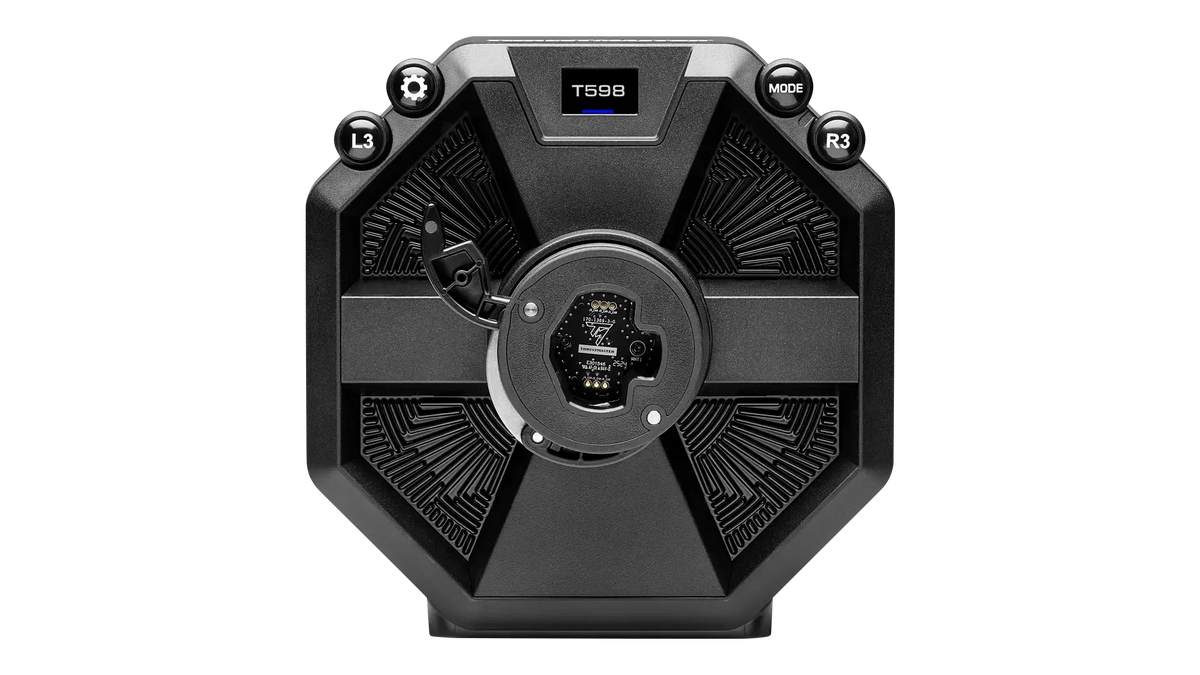 Thrustmaster T598 Servo Base, Direct Axial Drive, 5 Nm Force Feedback, 100% Overshoot, Race Dash Screen, PC PS4 PS5 – TechCure India