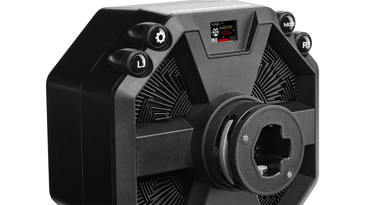 Thrustmaster T598 Servo Base, Direct Axial Drive, 5 Nm Force Feedback, 100% Overshoot, Race Dash Screen, PC PS4 PS5 – TechCure India