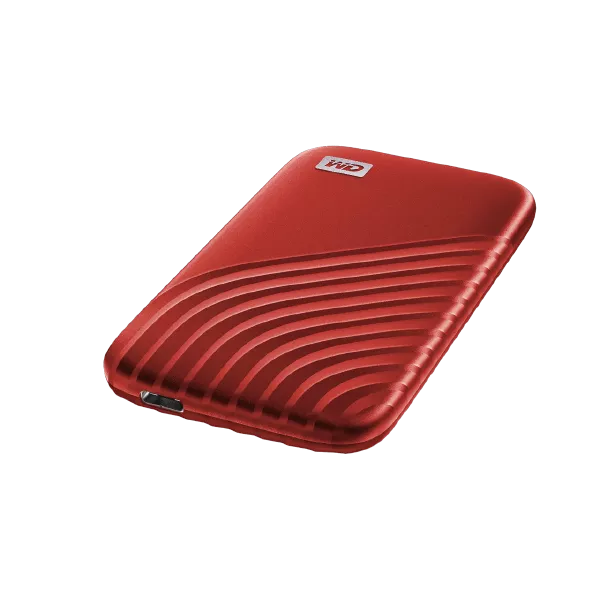Western Digital My Passport 2TB Portable SSD (Red) – TechCure India