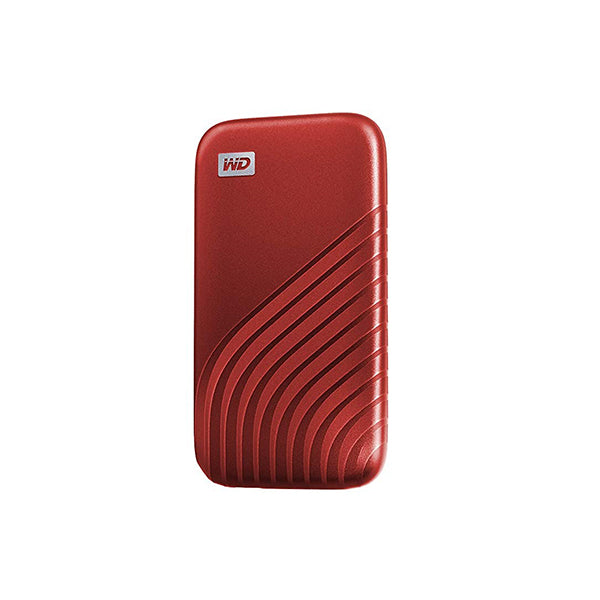 Western Digital My Passport 2TB Portable SSD (Red) – TechCure India