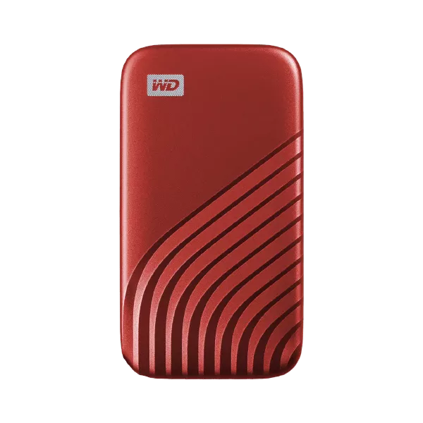 Western Digital My Passport 2TB Portable SSD (Red) – TechCure India