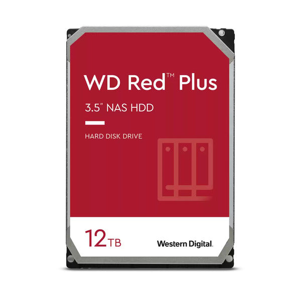 Western Digital Red Plus NAS 12TB 3.5 inch SATA Hard Drive – TechCure India