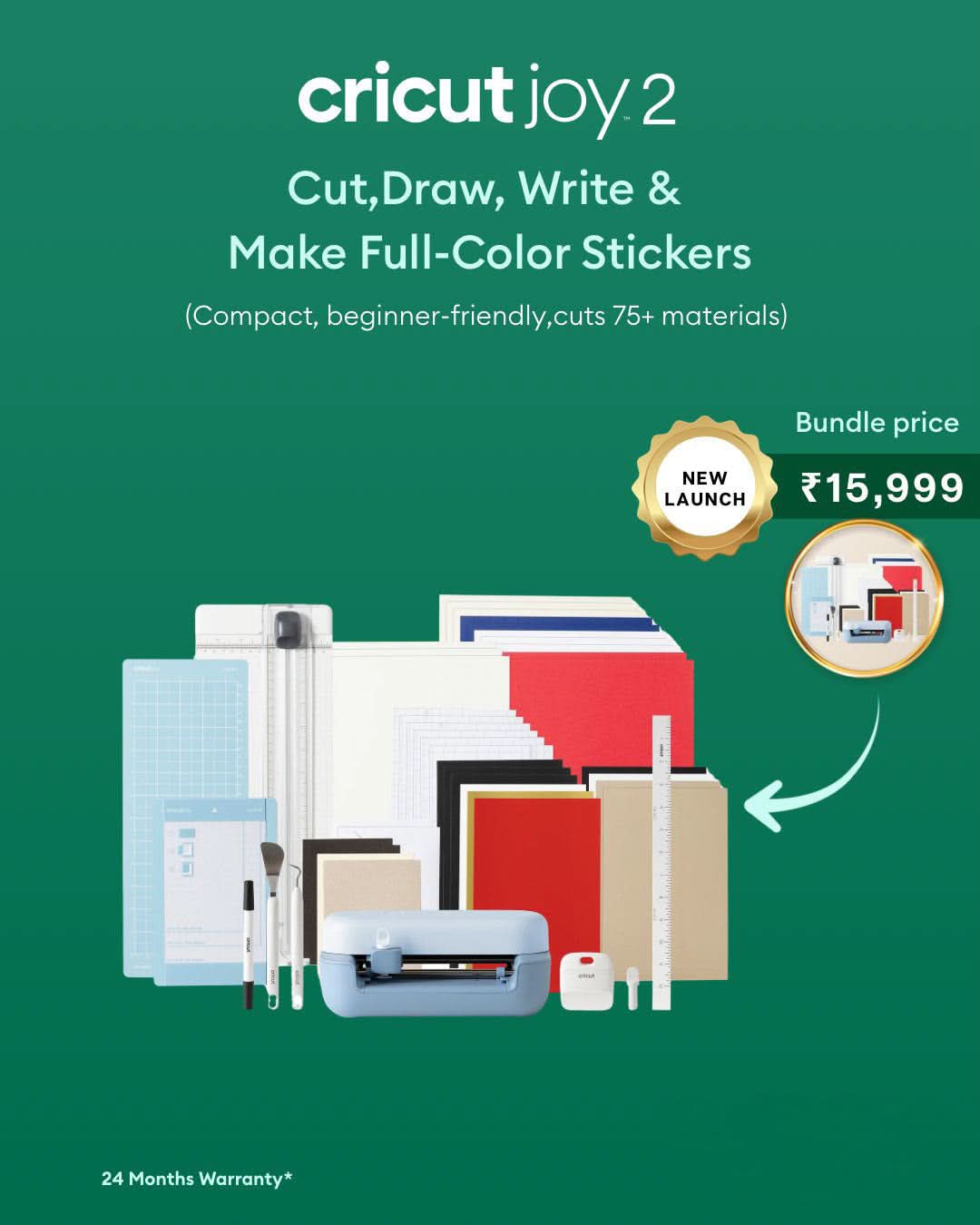Cricut Joy 2 Essential Bundle – TechCure India
