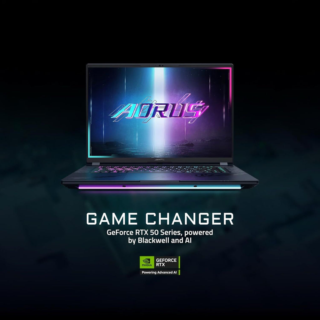 Gigabyte Aorus Master 16 BXHC4INE64SH, Intel Core Ultra 9 275HX Processor, 32 GB DDR5 Ram, 1TB M.2 NVMe SSD, NVIDIA GeForce RTX 5070 Ti 12GB GDDR7, 16 Inch, OLED WQXGA Gaming Laptop with 2 Years Warranty – TechCure India
