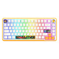 Cosmic Byte Arcturus 75% Tri-Mode Gasket Mechanical Keyboard White Amber – TechCure India