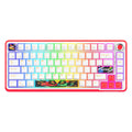 Cosmic Byte Arcturus 75% Tri-Mode Gasket Mechanical Keyboard White Red – TechCure India