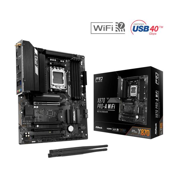 ASRock X870 Pro-A WiFi AM5 DDR5 ATX Motherboard – TechCure India