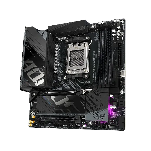 GIGABYTE X870M AORUS Elite WIFI7 AMD AM5 Motherboard – TechCure India
