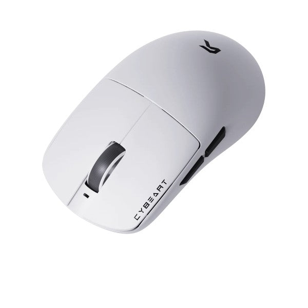 Cybeart Xeus - 8K 39g Ultra-light Tri-Mode Wireless Gaming Mouse - White – TechCure India