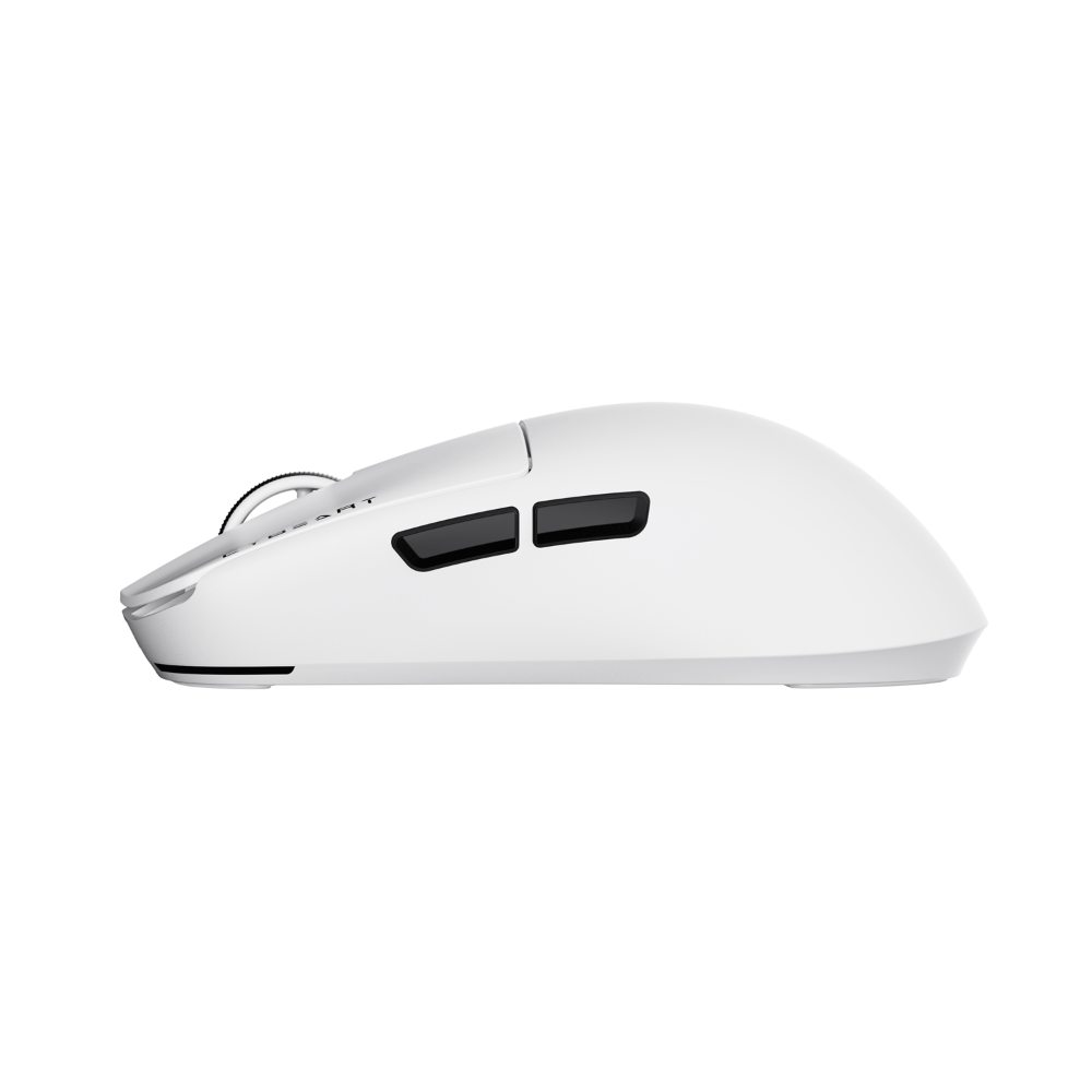 CYBEART Xeus 8K Wireless Tri Mode Ambidextrous Gaming Mouse ( White ) ( 42000DPI / 5 Macro Buttons ) – TechCure India