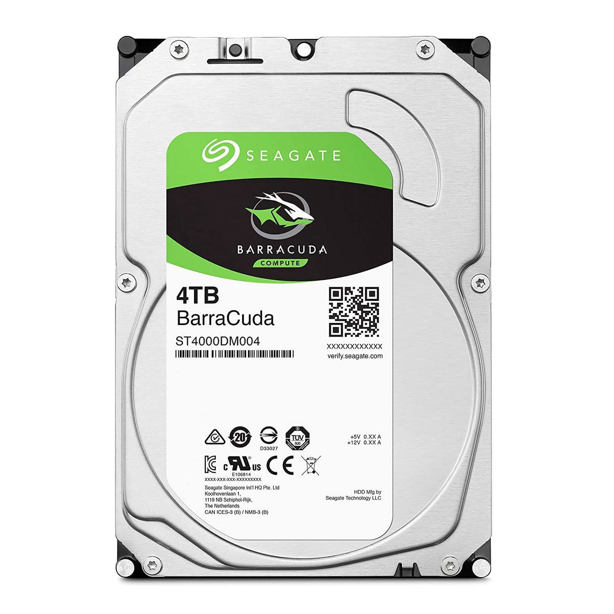 SEAGATE 4TB INTERNAL SATA HARD DRIVE ST4000DM004 – TechCure India
