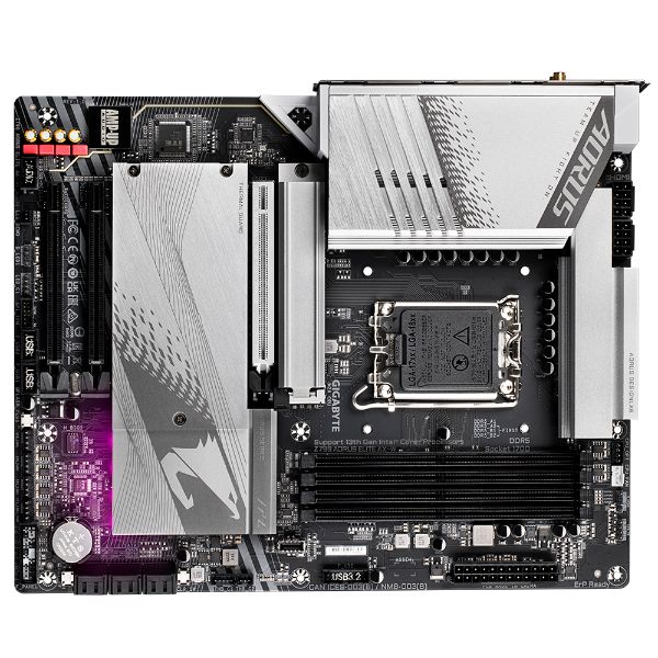 Gigabyte Z790 AORUS ELITE AX-W Intel LGA 1700 ATX Motherboard Supports Intel 12th, 13th & 14th Gen Processors – TechCure India